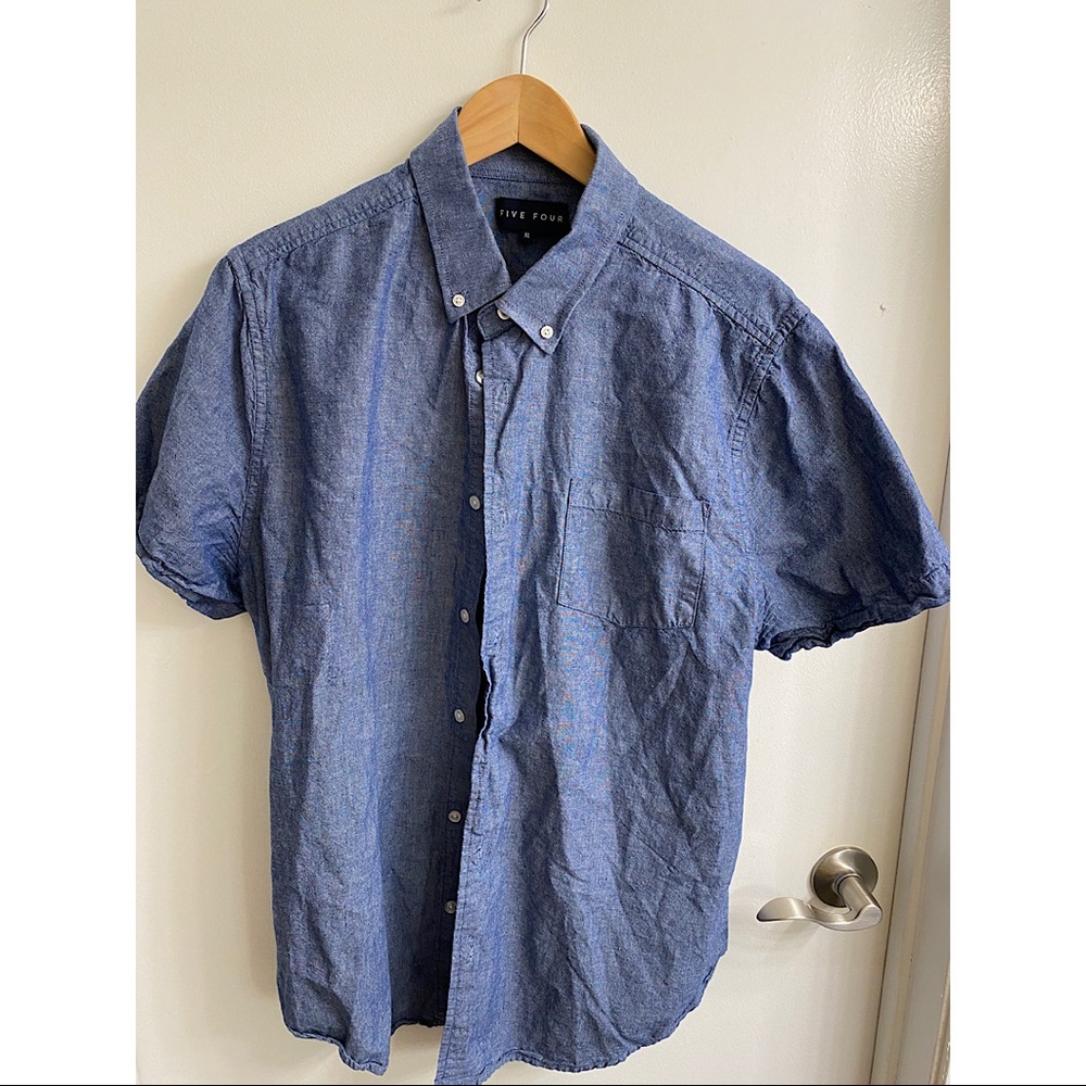 Five Four Button Down Short Sleeve Shirt XL